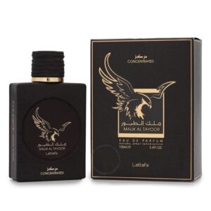 عطر ملك الطيور أسود (مُركز) من لطافة للرجال سعة 100 مل